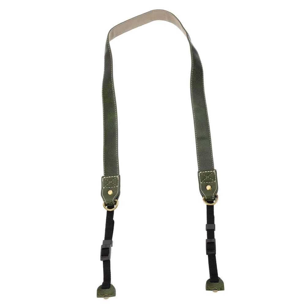 PATIKIL Camera Strap, PU Leather Adjustable Camera Neck Strap Digital Camera Shoulder Belt with Pad for Nikon Video Camcorder Monocular Photographers, Green