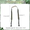 PATIKIL Camera Strap, PU Leather Adjustable Camera Neck Strap Digital Camera Shoulder Belt with Pad for Nikon Video Camcorder Monocular Photographers, Green view 2