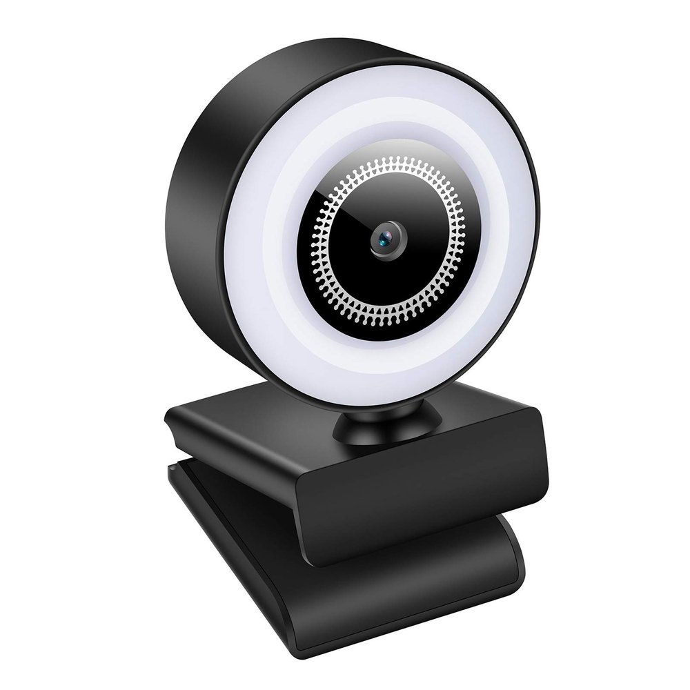 Full HD Webcam, A40 1080p with Microphone and Fill Light, Ideal for Online Learning and Meetings