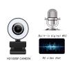 Full HD Webcam, A40 1080p with Microphone and Fill Light, Ideal for Online Learning and Meetings view 3