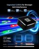 Wireless CarPlay Adapter for iPhone, Converts Factory Wired CarPlay to Wireless, Plug & Play Auto Reconnect, USB-A Dongle + USB-C Adapter, for Cars with OEM Wired CarPlay (iOS 10+, Car Model 2016+) view 2