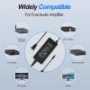 Audio 48V 5A Power Adapter Supply for Fosi Home Audio Bluetooth Stereo Receiver Amplifier Mini Hi-Fi Class D Integrated Amp view 3