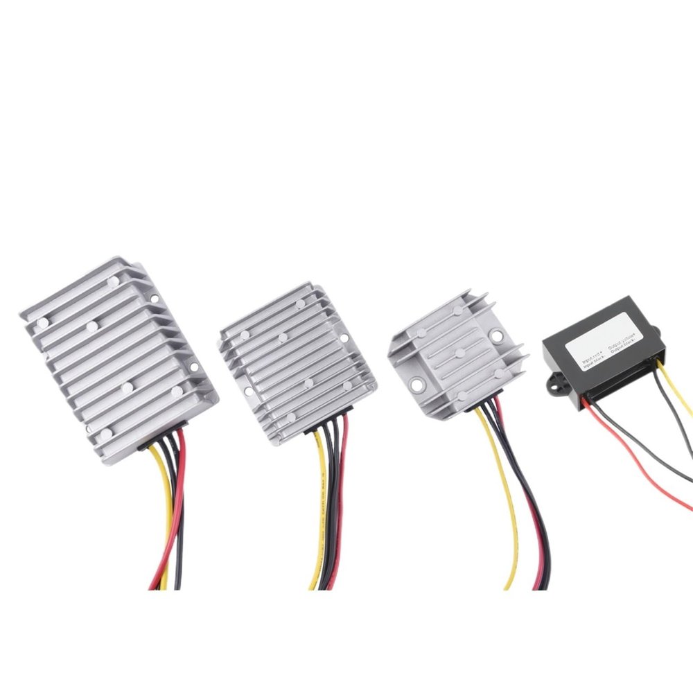 DC Power Converter 12V to 13.8V/15V Boost Regulator 3A 5A 10A 15A 20A 30A Automotive Step-Down Voltage Power Supply Module(3A Aluminum Shell,12V_15V)