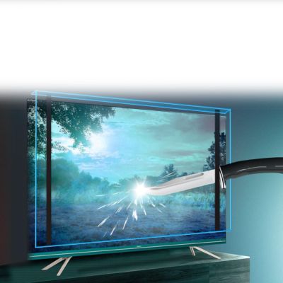 Blue Light Blocking TV Screen Protector Anti-Scratch, Ultra HD Clarity, Enhances Viewing Comfort(A,80 inches)