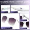 Smart AI Bluetooth Sunglasses for Women Men Translation Translator Translate Translating Headphones Audio Glasses with 150 Language & Accents UV Protection Bluetooth 5.4 Eyeglasses with Speakers view 4