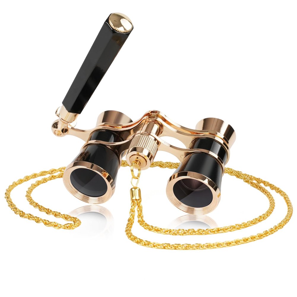 3X25 Opera Glasses for Women Theater Glasses for Concert with HD Optics