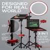 120" Projector Screen with Stand & Universal Projector Tripod Stand view 4