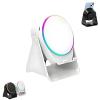 4-in-1 360 Rotating Bluetooth Speaker Stand, 2026 New Wireless Bluetooth Sensor Speaker Phone Holder, Cool Gadget with Colorful Lights and HD Surround Sound(White) view 1