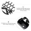 CONGARTENO 2pcs Versatile Hard Drive Conversion Rack to Mounting Kit Ssd Bracket Enclosure Fan Bay Heat Reduction Design view 4