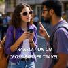 Smart AI Bluetooth Sunglasses for Women Men Translation Translator Translate Translating Headphones Audio Glasses with 150 Language & Accents UV Protection Bluetooth 5.4 Eyeglasses with Speakers view 4