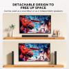 2.0 ch 100W Sound Bar for Smart TV, 2-in-1 Detachable Bluetooth 5.3 Speaker with 3 EQ Modes & Adjustable Bass - Home Theater Audio for Movies, Gaming, Music view 2