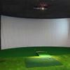 Golf Impact Screen, Golf Simulators Projection Screen, Golf Simulator Bullseye Cloth, Golf Hitting/Golf Practice/to Sharpen Your Golfing Driving/Hitting/Chipping Skills,2m*2.5m/78.7 * 98.4in view 3