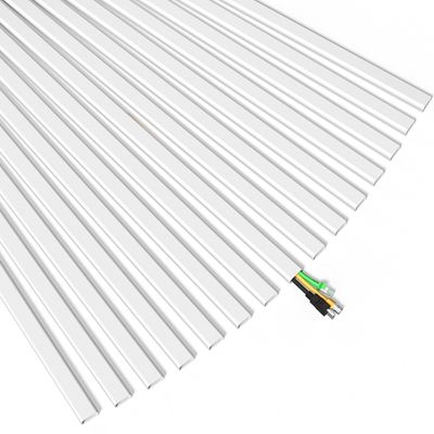 Delamu 236in Cord Hider, Cord Covers for 2-3 Wires on Wall, Premium TV Cable Hider, Paintable Wire Hiders Wire Covers for Cords on Wall, Easier Setup Cable Cover Raceway, W0.94 H0.47in, White
