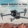 Drone Lens Filter for DJI AIR 3 Drone, Multi Coated HD Optical Glass Lightweight Alloy Frame Filter Lens Accessory Parts view 2