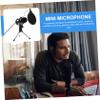 CONGARTENO 1set Condenser Microphone Tripod Stand and Shock Mount for Gaming Streaming Podcasting and Recording and Laptop view 3