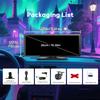 10.26'' Wireless Carplay Screen for Car with 1080P Backup Camera, Portable Car Audio Receivers with Carplay & Android Auto, GPS Navigation, Airplay, Mirror Link,Voice Control view 4