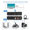 EARC Audio Extractor,192Khz eARC Audio Converter to HDMI Optical SPDIF L,R 3.5mm AUX Sound Extractor,HDMI eARC ARC to Optical Audio Adapter for HDTV Speaker Amplifier view 4