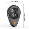 500x Handheld Digital Microscope, 8 LED Lights, Type C Connection, HD Photo Video, Expandable Memory, for Kids and Adults, Compatible with XP 7 8 10 11, OS X 11.0 (Black) view 2