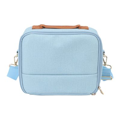 Jiawu Camera Bag, Thickened Anti Shock Camera Case Bag, Compact Camera Shoulder Bags, Crossbody Camera Bag with Adjustable Straps, Suitable for CP910 1200 1300 DSLR Cameras (Blue)