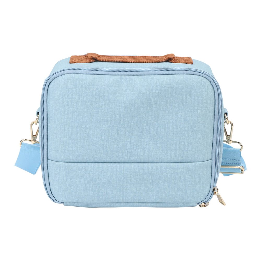 Jiawu Camera Bag, Thickened Anti Shock Camera Case Bag, Compact Camera Shoulder Bags, Crossbody Camera Bag with Adjustable Straps, Suitable for CP910 1200 1300 DSLR Cameras (Blue)