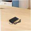 MERRYHAPY 2pcs Mechanical Number Pad Keyboard Portable USB Numeric Keypad Silent Numeric Keypad for Laptop Bank Financial Compact Key view 4