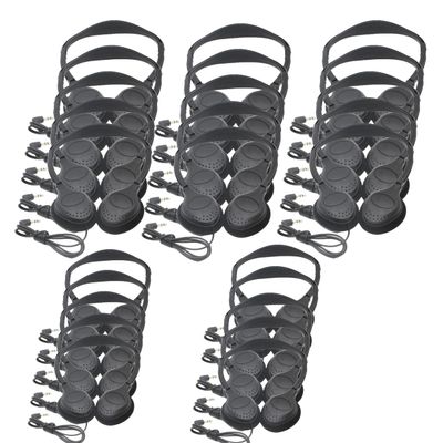 Truedio Classroom Headphones Bulk, 3.5 mm Reusable Headphones Bulk Classroom, Wired Headphones, Classroom Must Haves Teacher Supplies Headset for Classroom Students, Adjustable Size (25)
