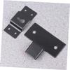 Happyyami 5PCS Wall Mounted Speaker Hanger Brackets Adjustable Speaker Wall Mounts Compatible Sizes Black view 3