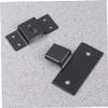 Happyyami 5PCS Wall Mounted Speaker Hanger Brackets Adjustable Speaker Wall Mounts Compatible Sizes Black view 4