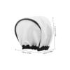 DIYEAH Flash Diffuser Cap Camera Diffuser Cap Soft Box Cover for Camera Flashgun Fit Blackout Light Cover Reflective Softbox for Photography view 2