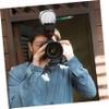 DIYEAH Flash Diffuser Cap Camera Diffuser Cap Soft Box Cover for Camera Flashgun Fit Blackout Light Cover Reflective Softbox for Photography view 4
