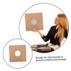 VANZACK 5pcs Vinyl Record Storage Sleeves Kraft Protection for Matte Finish Easy Access Collector-Friendly view 3