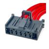 2 Pin 2.8mm Fuse Box Plug Wiring Harness Car Male Female Connector Jacket With Cable DJ70528A-2.8-21 view 1