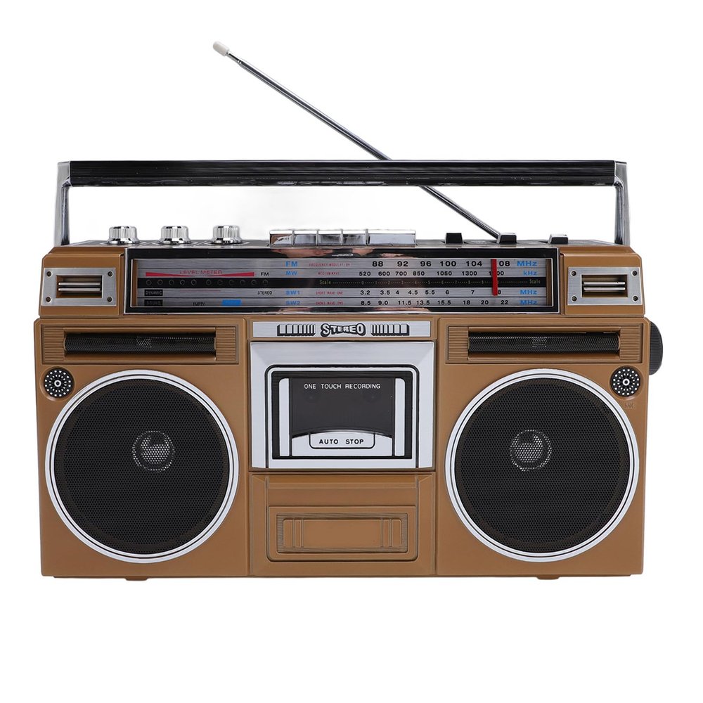 Cassette Player Right Recorder, Cassette Player or Discussion for Outdoor for Outdoor (US Plug)