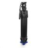 Benro Lightning Lock Aluminum Video Tripod Kit with 75 mm Bowl, Flip-Lock Legs, Mid-Level Spreader & BV6H Plus Video Head (A673LLBV6HPLUS) view 2