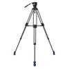 Benro Lightning Lock Aluminum Video Tripod Kit with 75 mm Bowl, Flip-Lock Legs, Mid-Level Spreader & BV6H Plus Video Head (A673LLBV6HPLUS) view 3