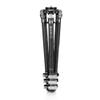 Benro Mammoth Series 3 4-Section Carbon Fiber Tripod with Flip Locks, 75 mm Bowl, Removable Center Column & Flat-Base/Video Head Compatibility (TMTH34CF) view 2