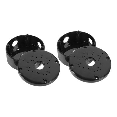DIYEAH 2pcs Camera Junction Box Outdoor Cable Hiding Holder Wall-Mounted Bracket for Security Cameras Easy Install Reinforced Fit for CCTV