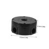 DIYEAH 2pcs Camera Junction Box Outdoor Cable Hiding Holder Wall-Mounted Bracket for Security Cameras Easy Install Reinforced Fit for CCTV view 2