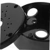 DIYEAH 2pcs Camera Junction Box Outdoor Cable Hiding Holder Wall-Mounted Bracket for Security Cameras Easy Install Reinforced Fit for CCTV view 3