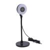 5MP Webcam, Touch Control Auto Focus Streaming Web Camera with Microphone and Fill Light, 3 Lighting Modes, Adjustable Gooseneck USB Webcam for Desktop Computer, Laptop view 1