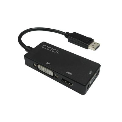 Adapter: DisplayPort to HDMI/DVI/VGA by CODi