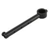 33mm 25mm Diameter Metal Extra Arm Support Holder for Trinocular Stereo Microscope LCD Monitor Display - Black Bar(32mm) view 1