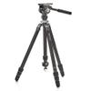 Benro KingPod CF Two-Series Carbon-Fiber 4-Section Tripod Kit with FS36PRO Hybrid Head (TKPD24CFS36PRO) view 1
