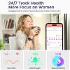 Blintok Smart Watch for Men Women Fitness Tracker with 100+ Sport Modes,Activity Trackers for iOS/Android Waterproof/Heart Rate/Sleep/Steps Monitor/Pedometer Monitor Monitor (Silver+Purple) view 2
