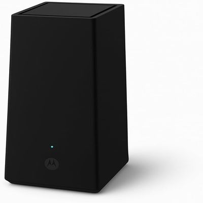 Motorola MQ20 WiFi 6E Router with Easy Mesh, Tri-Band 8.4 Gbps Speed, 3000 sq. ft Coverage, Advanced Parental Controls, Next-Gen Security & Seamless Device Management, Black, Single Pack