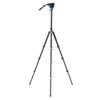 Benro Rhino CF Three Series 4-Section Carbon Fiber Tripod Kit with S6PRO Fluid Video Head  Flip-Lock Legs, Monopod Conversion, 70.8 Maximum Height, 13.2 lb Load Capacity (FRHN34CFS6PRO) view 3