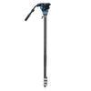Benro Rhino CF Three Series 4-Section Carbon Fiber Tripod Kit with S6PRO Fluid Video Head  Flip-Lock Legs, Monopod Conversion, 70.8 Maximum Height, 13.2 lb Load Capacity (FRHN34CFS6PRO) view 4