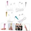 Kisangel 4pcs Mini Microphone Toy Microphone for Boys and Girls Portable Handheld Phone Singing Phone view 4