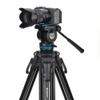 Benro A572LL Lightning Lock Aluminum Tripod with 60mm Bowl and KH Fluid Video Head, Fast Lever-Lock Legs and Stable Support for Photo and Video Production (A572LLKH) view 4