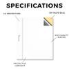 Carbon Fiber Tablet Skin Compatible with BOOX Go Color 7 (2024) - Solid White - Premium 3M Vinyl Protective Wrap Decal Cover - Easy to Apply | Crafted in The USA by MightySkins view 2